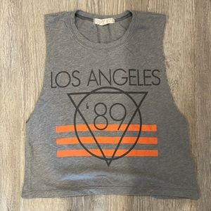 LA crop top ‘89